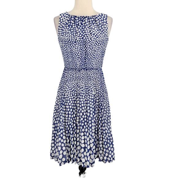 Trina Turk Chiffon Dress Polka Dot - Picture 1 of 6